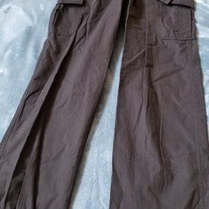 Boys Pull-On Cargo-Style Pants, Black, NWT XL 18/20, Canyon River Blues